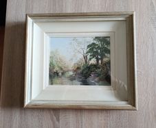 May Uniacke Nichol St Stephens Green Dublin Original Painting