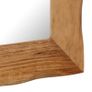 Cosmetic Mirror 50x110 cm Solid Acacia Wood Image 3