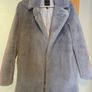 New look, Fur Coat, size 8 Image 4