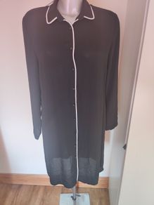 BNWT midi classy black dress , long sleeve Atmosphere size UK12 EUR40 Postage included