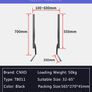 Universal TV Stand Base For 32''-65" Plasma LCD Flat Screen Height Adjustable Monitor Mount Bracket Load Up To 50 kg Image 2