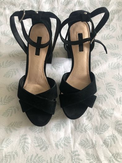 Topshop block heels size 6