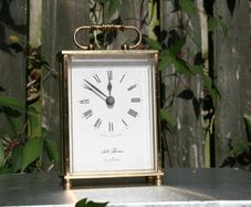 Vintage Brass Carriage Clock