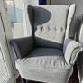 IKEA Strandmon  + footstool Image 2