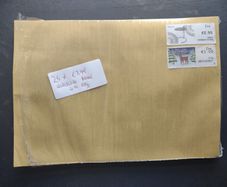 25 Worldwide Stamped Envelopes