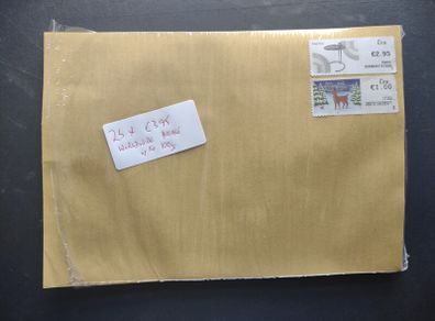 25 Worldwide Stamped Envelopes