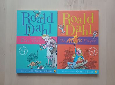Roald Dahl Books - The Magic Finger & Esio Trot (Fantasy Paperbacks 1991)
