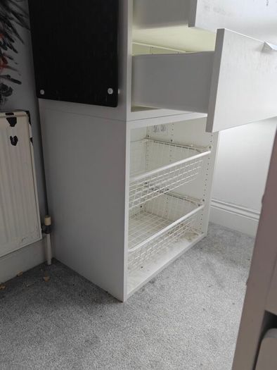 Tall storage unit