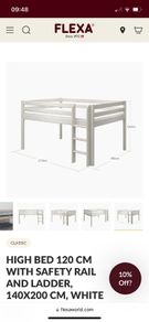 Flexa Bed (Double) Mid Sleeper