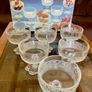 Vintage Masserini Barocco Footed Glass Bowl Coupe Goblet Made in Italy 1960s 1970s Image 7