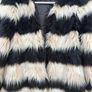Bershka Faux Fur Coat Image 5