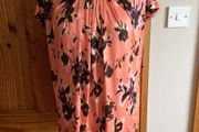 Jamie la Vie Paris Ladies orange stretch short sleeve top size 12 includes postage