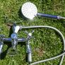 Chrome Bath Shower Mixer Tap Pillar Mounted Image 4