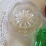 3 Mini Cut Glass Cruets Image 3