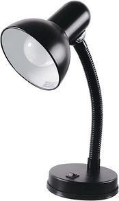 Flexi Desk Lamp with Versatile Flexible Neck - Integral On/Off Switch MULTIPLE COLOURS AVAILABLE (FREE SHIPPING)