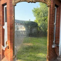 Large Victorian giltwood mirror