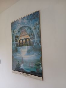Majesty of Gaia Framed poster by Andrew Forrest 1991