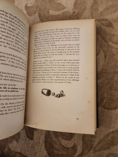 A Catholic Catechism. Popular Edition.  4th Edition 1959 Hardback Book In Good Condition. See Photos For Same.