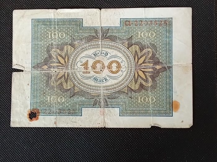 Germany - One Hundred Mark Banknote: Berlin 1920