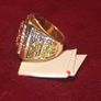 Large heavy new men's basketball replica ring, metal, Dub 18 Post 6e Image 3