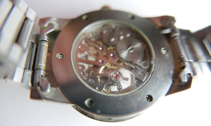 Men's Sewor Skeleton Mechanical  Watch