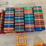 Large 350+ Piece Magnetic Building Tiles Set - Magformers Style - Excellent Condition Image 2