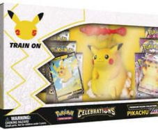 Pokemon Celebrations 25th Anniversary Premium Figure Collection Pikachu VMAX Box