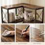 5-Tier L-Shaped Corner Bookshelf Image 8