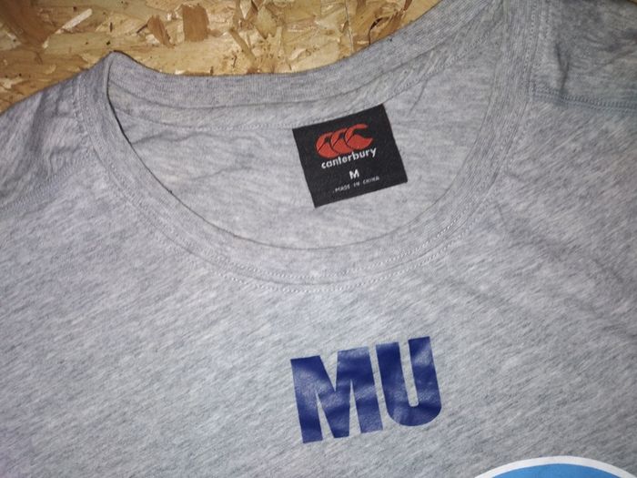 Canterbury Barnhall Rugby Club  Tshirt  T Shirt Leixlip Kildare Dublin Tee Grey
