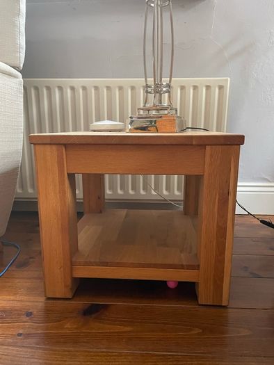 Wooden side table
