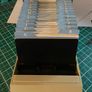 Vintage Bates Model CVF35 3x5 Card File System w/ Blank Cards & ABC Index Image 3