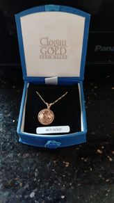 Rare Clogau 9ct Rose Gold Pendant on 9ctChain