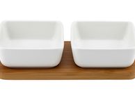 main image for ad Ladelle Entertainer 2pc Bowl Set White