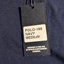 Navy polo shirt Image 3