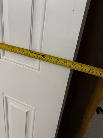 Internal pair of doors