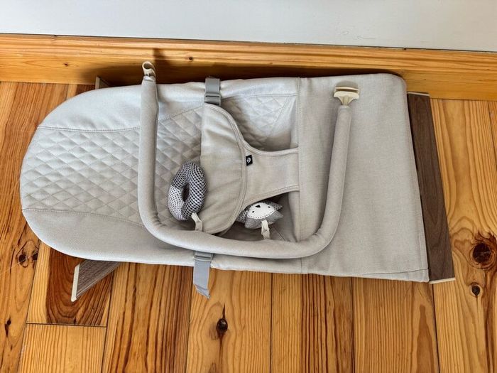 Babylo Gravity Luxe Bouncer - Cashmere/Walnut