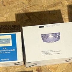 Astro Bathroom Ice Square Downlight