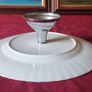Royal Albert Moonlight Rose Bone China Gold Gilt Footed Cake Stand Made In England Image 7