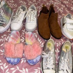 Girls runners, boots & slidders UK 2