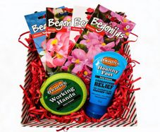 Gift set: O'Keefe's Cream x 2 & 4 packs of wax begonia seeds