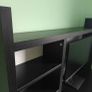 Ikea black study desk Image 2
