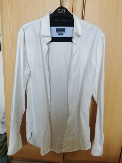 Zara Slim fit men white shirt