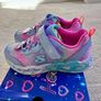 Price Drop! Bnwt Skechers Infinite Heart Light-up Trainers UK Size 1 Image 4