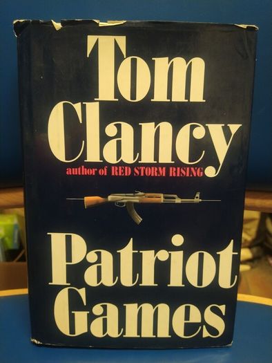 Signed Tom Clancy - Patriot Games