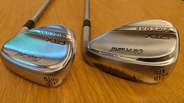 Cleveland RTX ZipCore Satin Tour wedges 52deg & 58deg