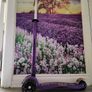 kids purple scooter Image 3