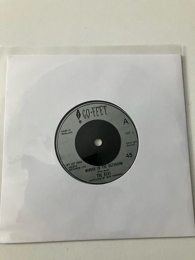 the Beat Mirror in the bathroom 7"