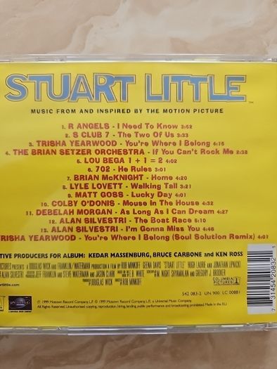 Stuart Little CD Soundtrack
