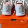 Nike Trainers - white/light grey & coral pink - UK 6 Image 4