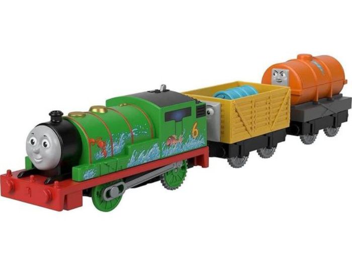 BRAND NEW Thomas & Friends Motorized Percy & The Tanker